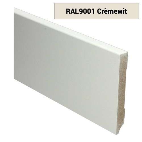 Basics4Home 15mm MDF Moderne Plint Voorgelakt RAL9001