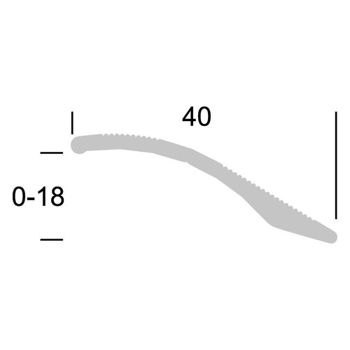 Basics4Home Overgangsprofiel zelfklevend 0-18mm