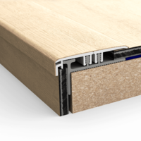Quick-Step Incizo alu onderprofiel trap voor PVC
