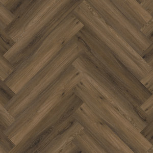 Floor Life 0119 Warm Brown Yup Visgraat Click PVC