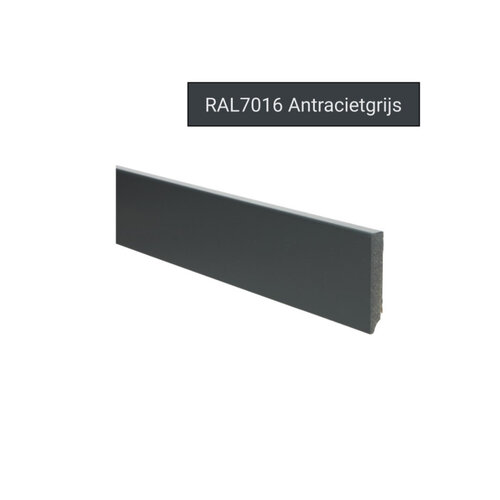RAL7016 MDF Plinten Antraciet