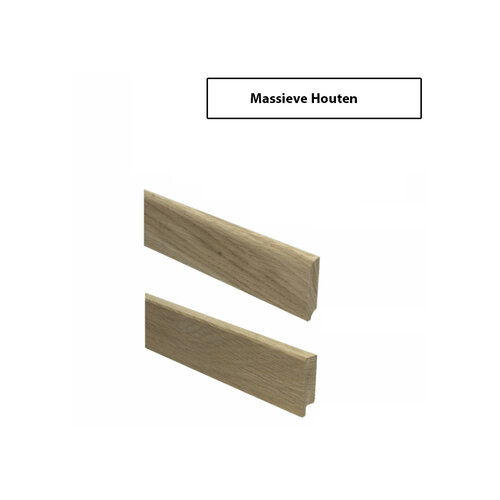 Massieve Houten Hoge Plinten
