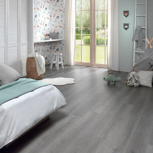 ParquetVinyl 2695 Dark Malt Ivalo Click PVC