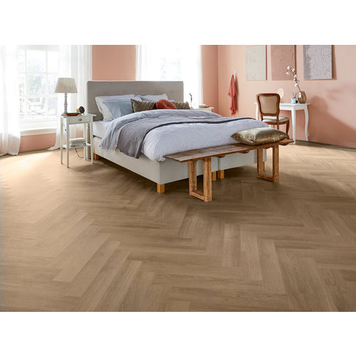 Solcora 56064 Volga Parva River Oak Visgraat Rigid PVC