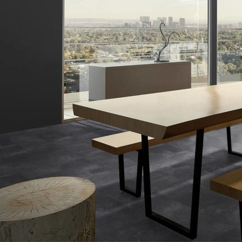 Classen T-58038 Oiled slate antraciet tegel Laminaat Waterbestendig