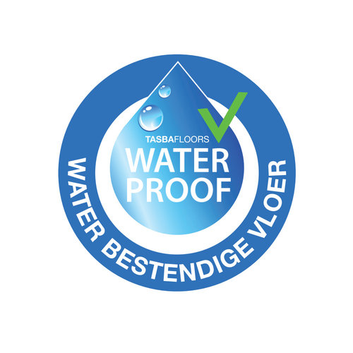 Classen T-58040 Graniet wit tegel Laminaat Waterbestendig