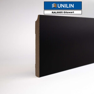 Basics4Home 9mm MDF Design Plint Voorgelakt RAL9005