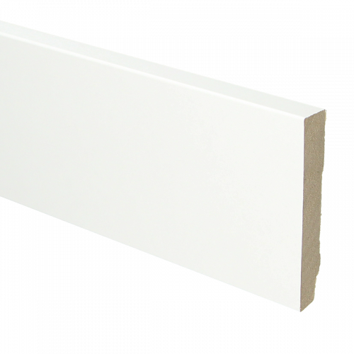 Basics4Home 15mm MDF Wit folieplint recht Basics4Home 15mm MDF Wit folieplint recht