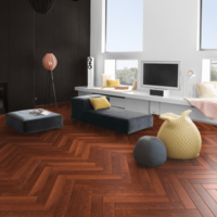 6000 Merbau Brown Chateau Visgraat Laminaat