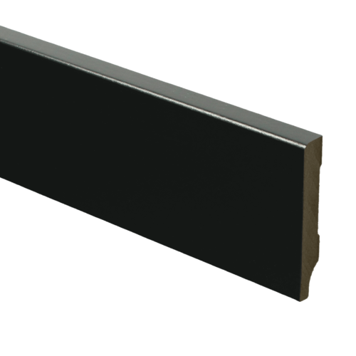 Basics4Home 9mm MDF Moderne Plint Voorgelakt RAL9005 Basics4Home 9mm MDF Moderne Plint Voorgelakt RAL9005