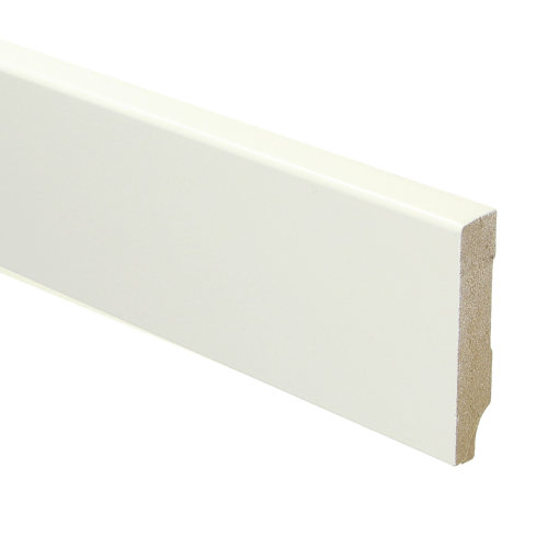 Basics4Home 12mm MDF Moderne Plint Recht Wit Voorgelakt RAL9010 Basics4Home 12mm MDF Moderne Plint Recht Wit Voorgelakt RAL9010