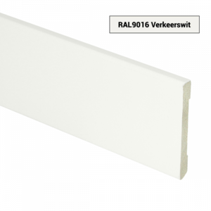 Basics4Home 6mm MDF Moderne Plint Voorgelakt RAL9016