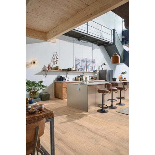 Meister 20016 Eik Levendig Licht Wit Gekalkt Natureflex HD100 Houten Vloer