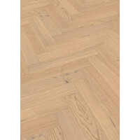 20231 Eik Classic Crèmewit Lindura HS500 Visgraat Houten Vloer