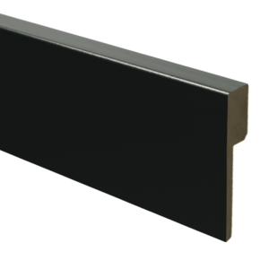 Basics4Home 18mm MDF Moderne Renovatie Plint Recht Voorgelakt RAL9005