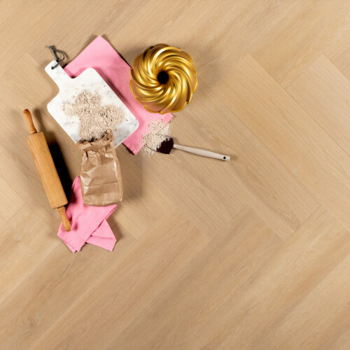 Douwes Dekker 10509 Brioche Brede Visgraat Rigid Ambitieus Click PVC