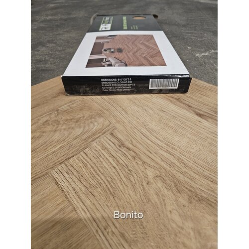 Tasba Floors RIGID Bonito eiken naturel 2,5mV4 Visgraat Dryback PVC Tasba Floors RIGID Bonito eiken naturel 2,5mV4 Visgraat Dryback PVC