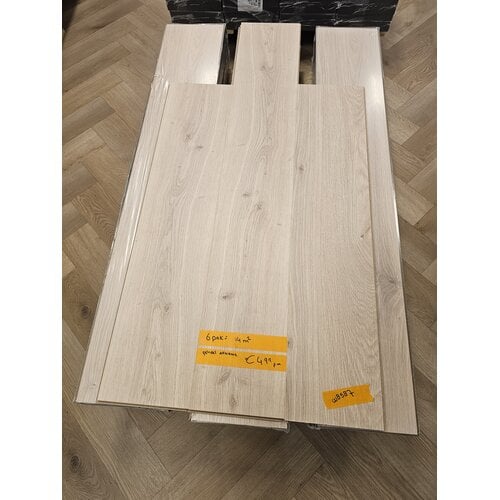 Tasbafloors Homeline W8587 Mis Eiken 8.0 AC5 Laminaat Tasbafloors Homeline W8587 Mis Eiken 8.0 AC5 Laminaat