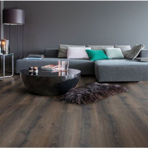 Quick-Step MJ3553 Desert Eik Geborsteld Donker Bruin Majestic Laminaat