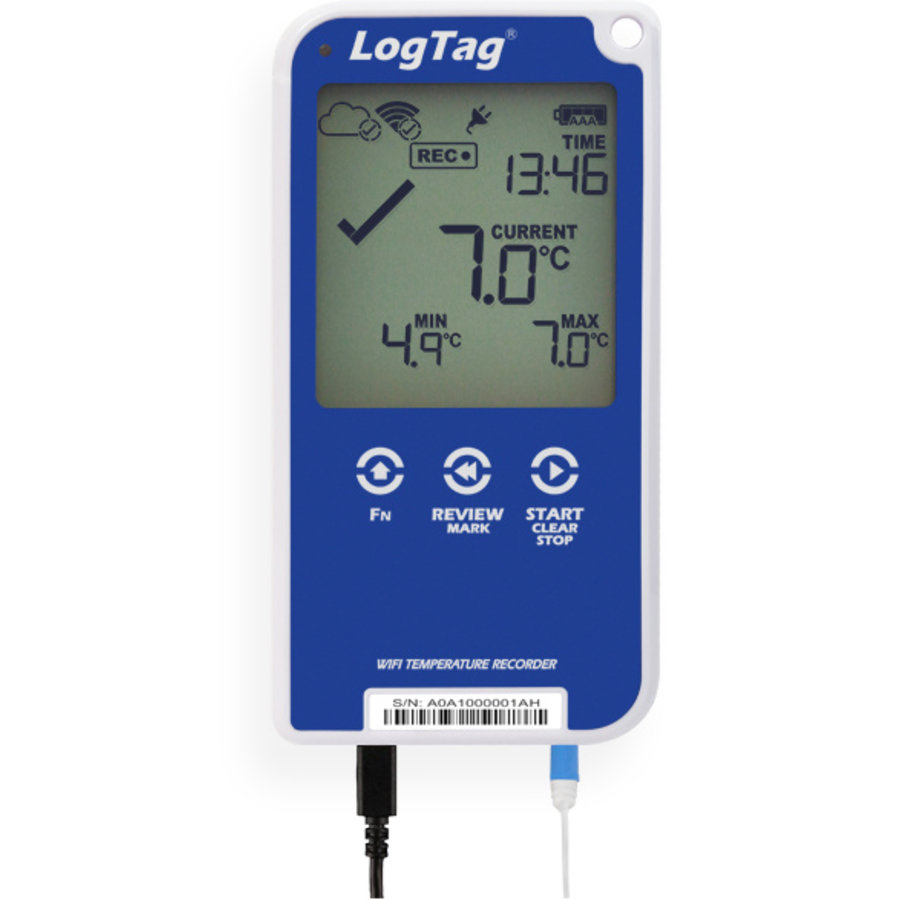 Logtag UTRED 30-Wifi - 30-Dagen Wifi Logger Met Display