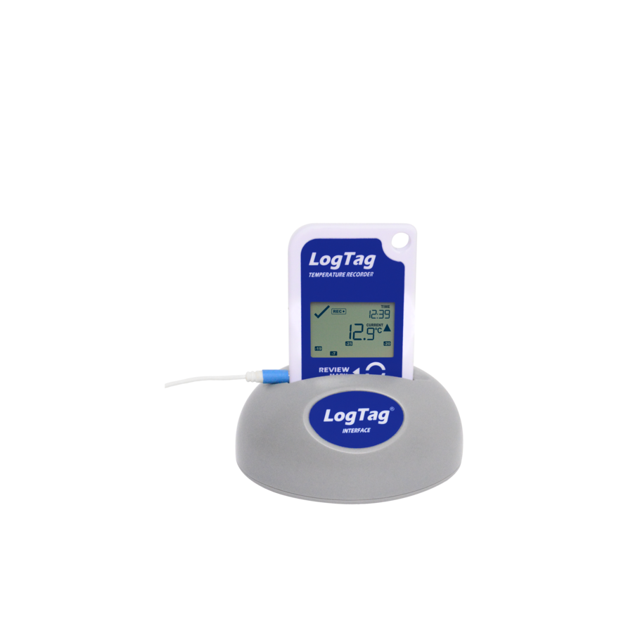 Enregistreur de température Logtag TRED30-16R avec capteur externe et affichage