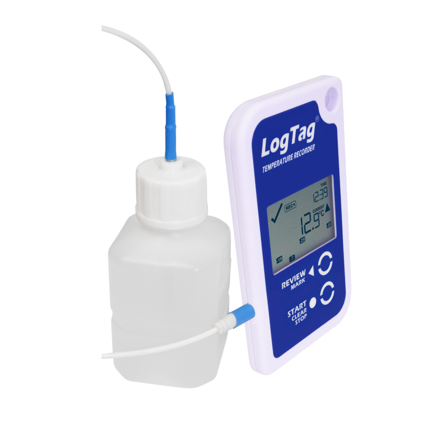 Logtag TRED30-16R Temperatur-Datenlogger mit externem Sensor und Display