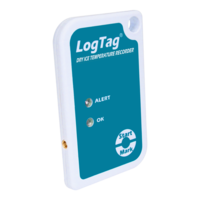 LogTag TREL-8 Trockeneis-Temperaturlogger mit externem Temperatursensor