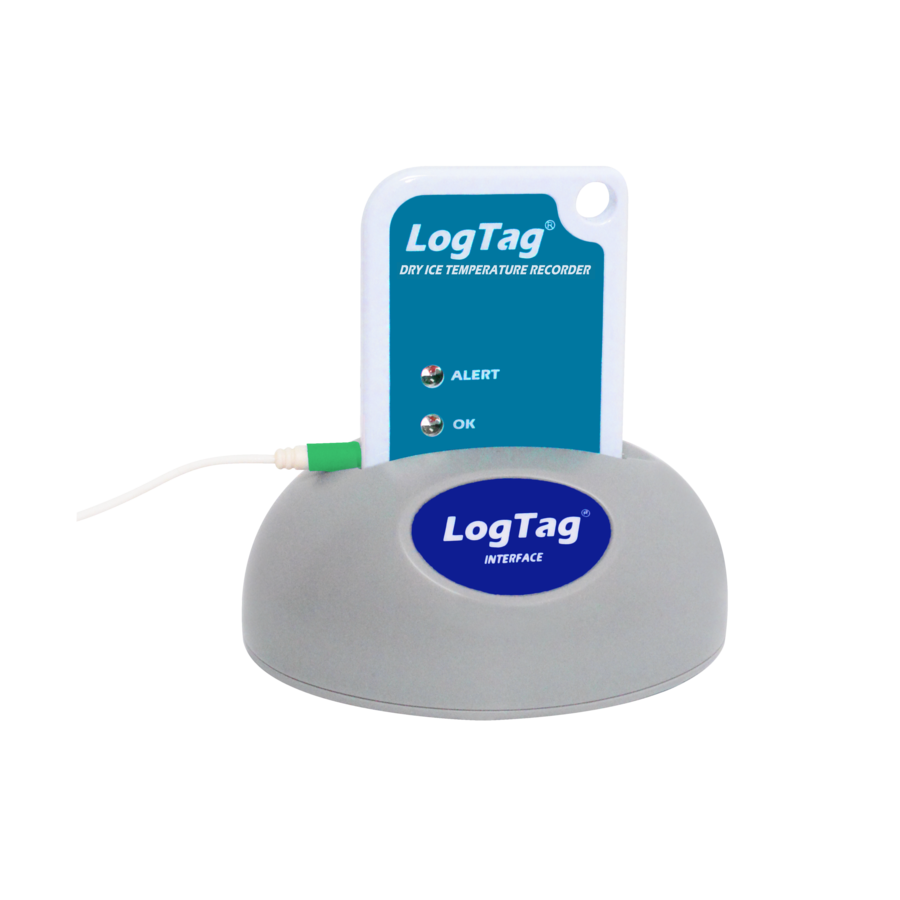 LogTag TREL-8 Trockeneis-Temperaturlogger mit externem Temperatursensor