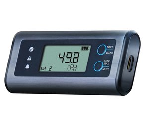 RV Thermometer Humidity Meter LCD Digital Hygrometer Monitor & Time For