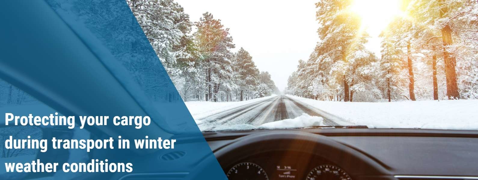 Protecting your cargo during transport in winter weather conditions 