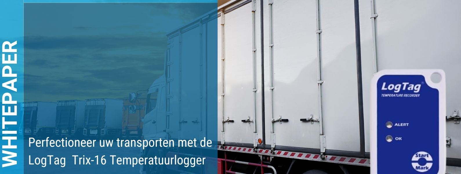 Perfectioneer uw transporten met de LogTag  Trix-16 Temperatuurlogger