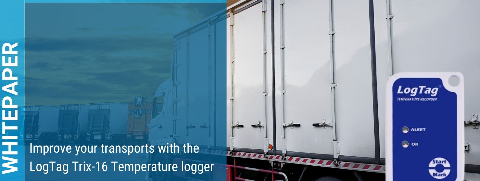 Improve your transports with the LogTag Trix-16 Temperature logger