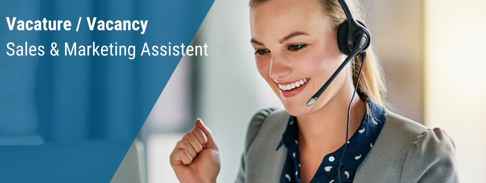 Vacature Sales & Marketing Assistent