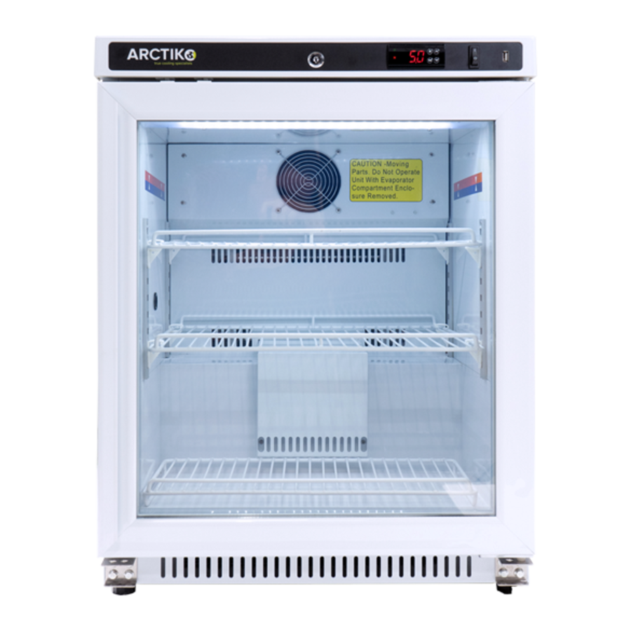 Arctiko PRE Réfrigérateurs biomédicaux - Porte vitrée