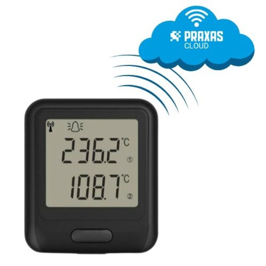 Lascar EL-WIFI-DTC Temperatuurlogger WiFi 2 Kanalen