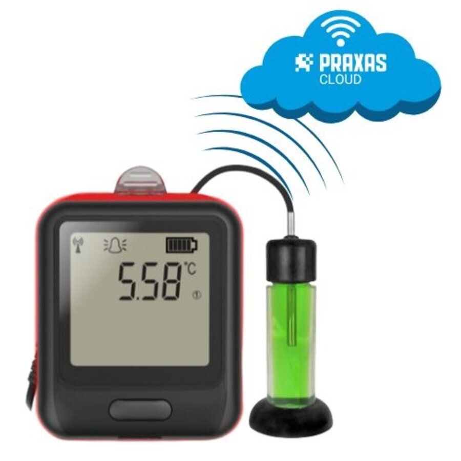 Lascar EL-WIFI-VACX Temperatuurlogger Vaccins WiFi Met Slimme Sensor & Alarm