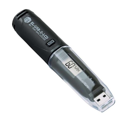 Lascar EL-USB-2-LCD Temperatur- und Feuchtigkeitsmessgerät 