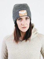 Motte Beanie kork grau