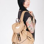 Motten Vintage  Backpack - beige