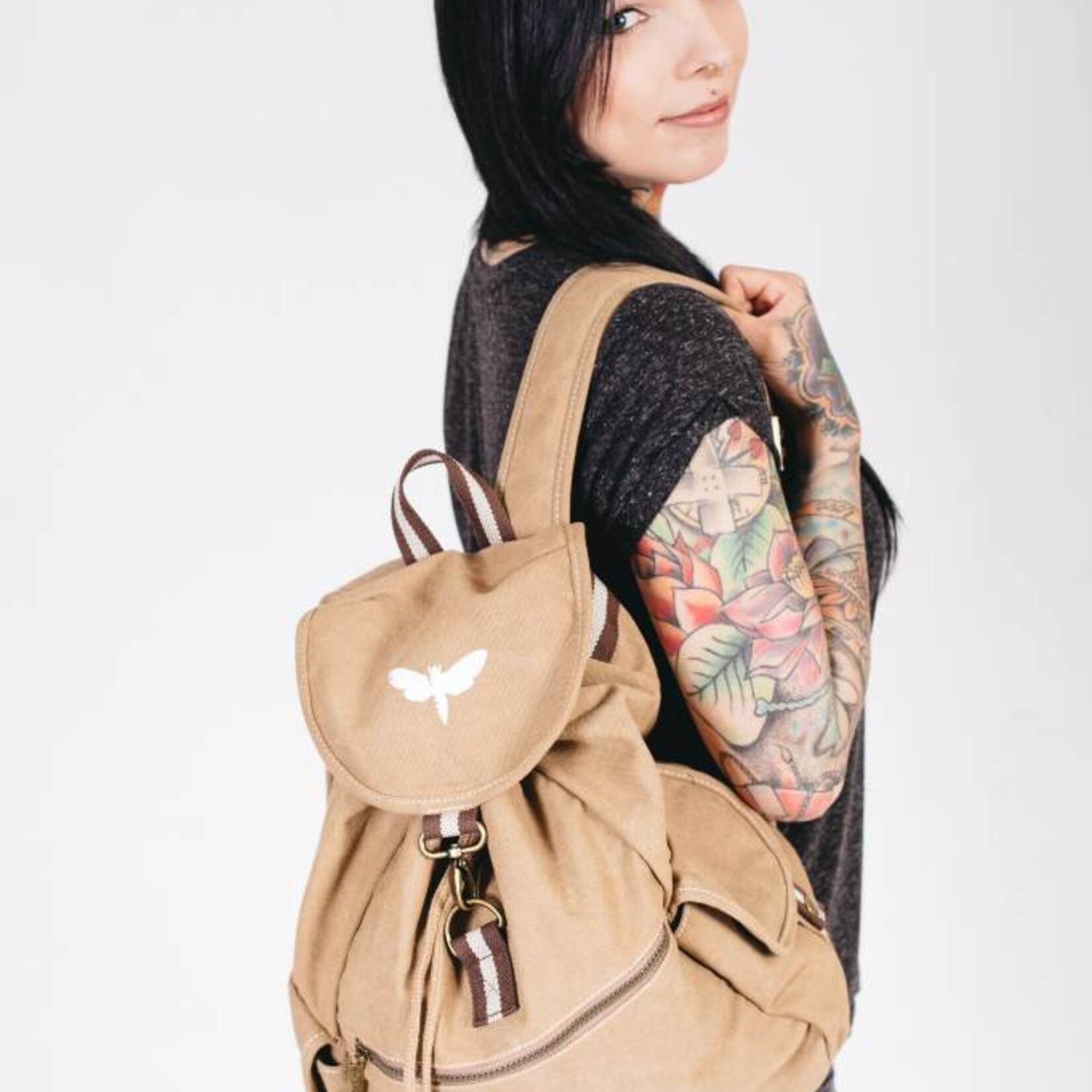 Motten Vintage  Backpack - beige
