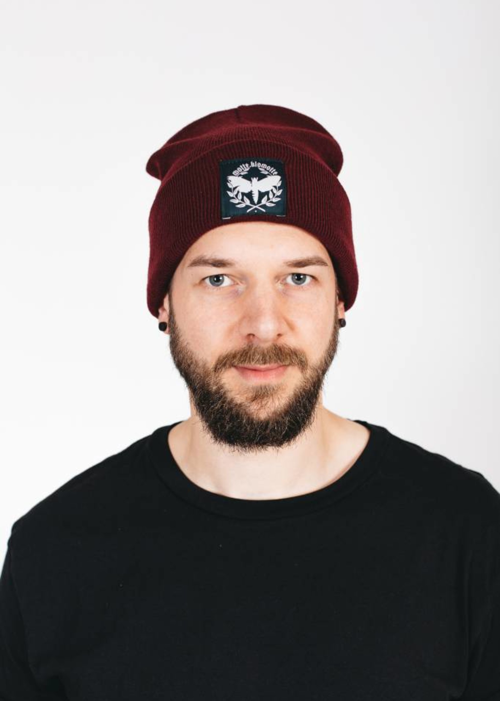 Motten Beanie - bordeaux