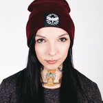 Motten Beanie - bordeaux