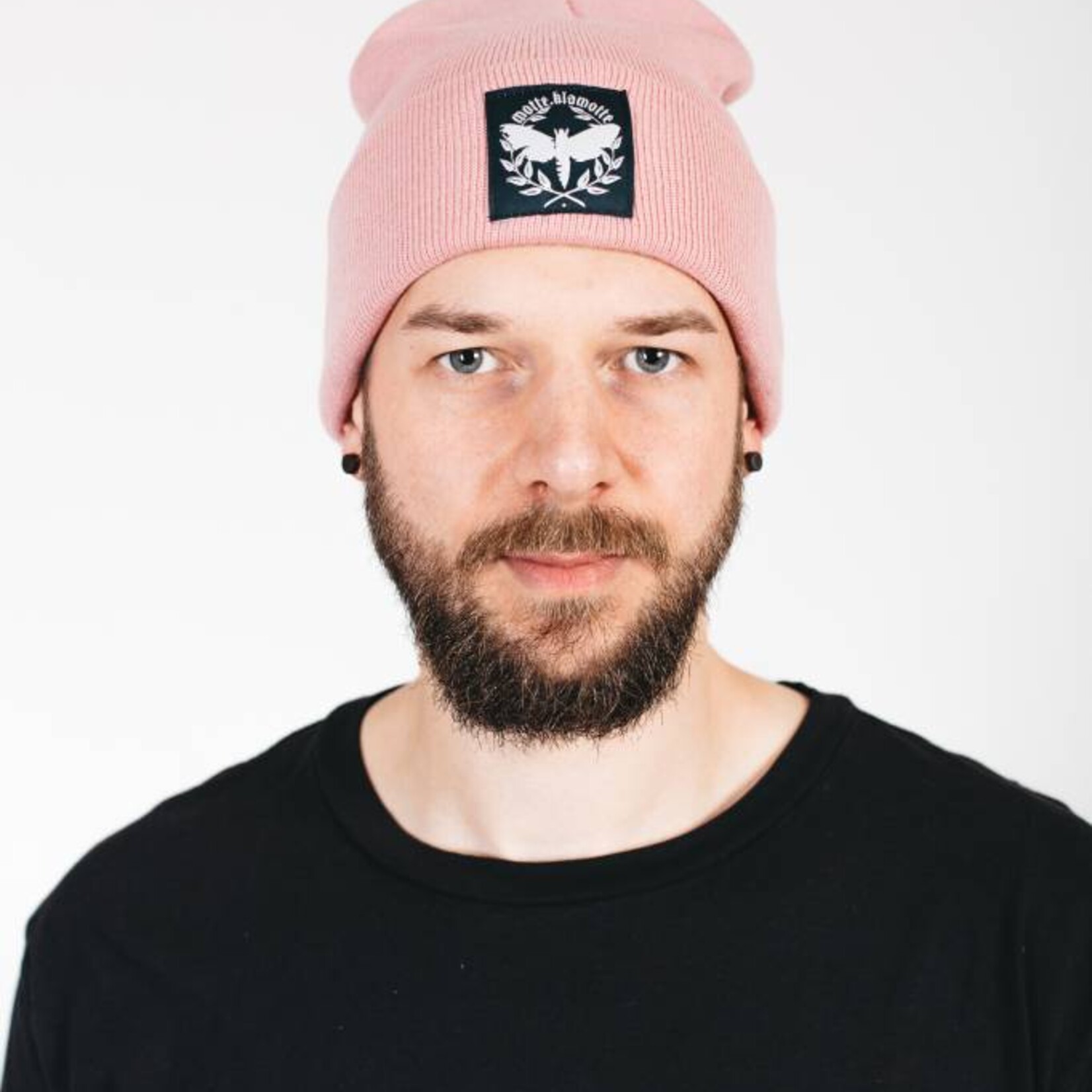 Motten Beanie - altrosa