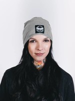 Jersey Beanie - grau