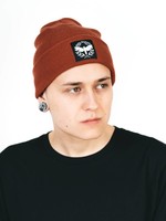 Motte Beanie rusty red