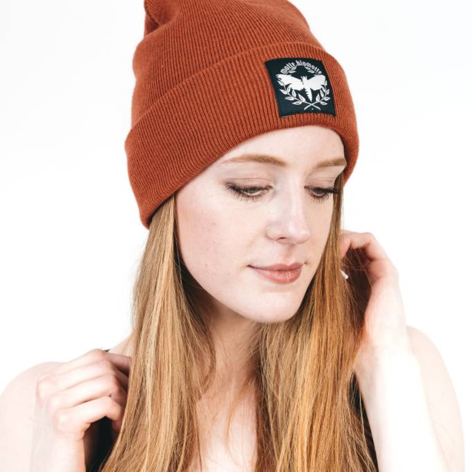 Motte Beanie rusty red