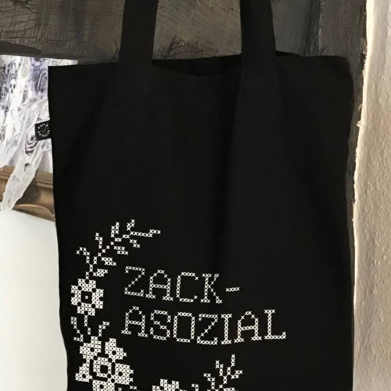 "Zack -Asozial" Bag