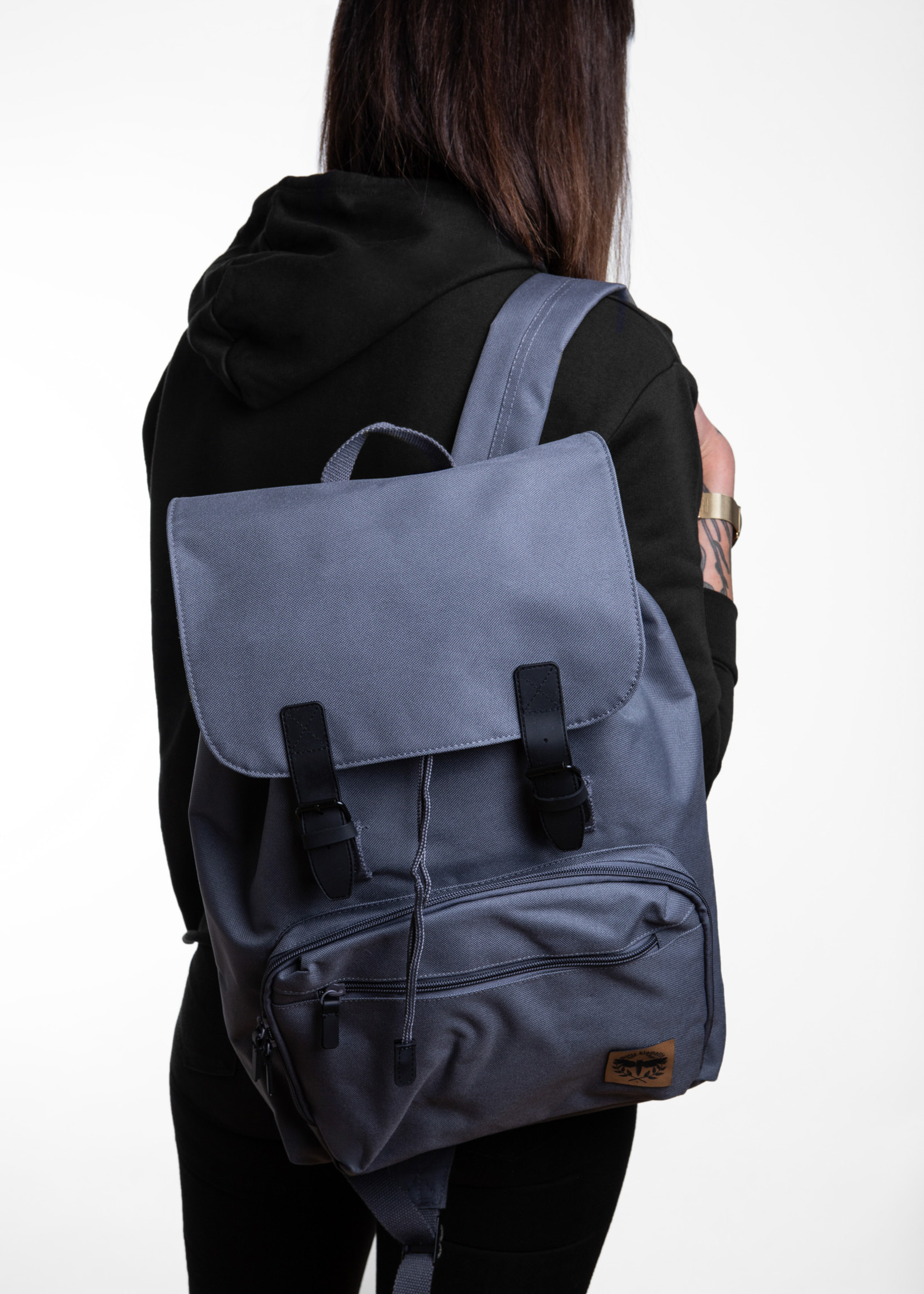 Motte Laptop Rucksack - grey