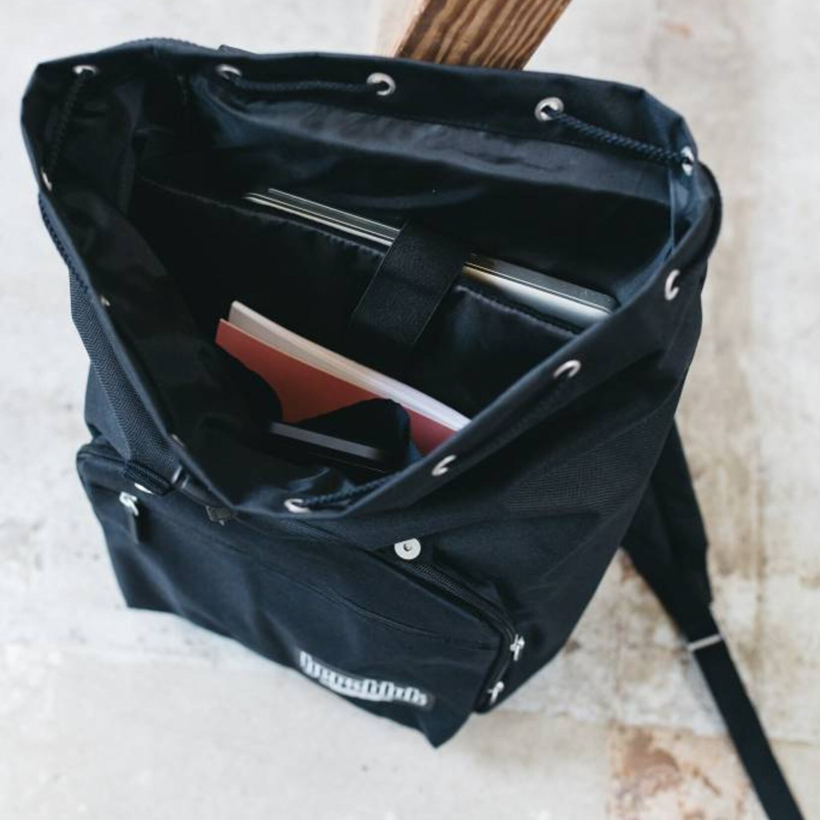 Motte Laptop Rucksack - burgundy