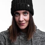 Motte Beanie black-dotted